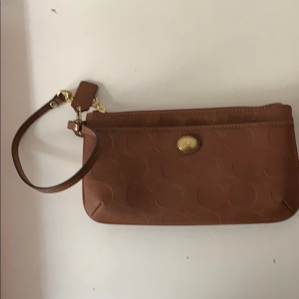 New unused Coach Wristlet wallet
